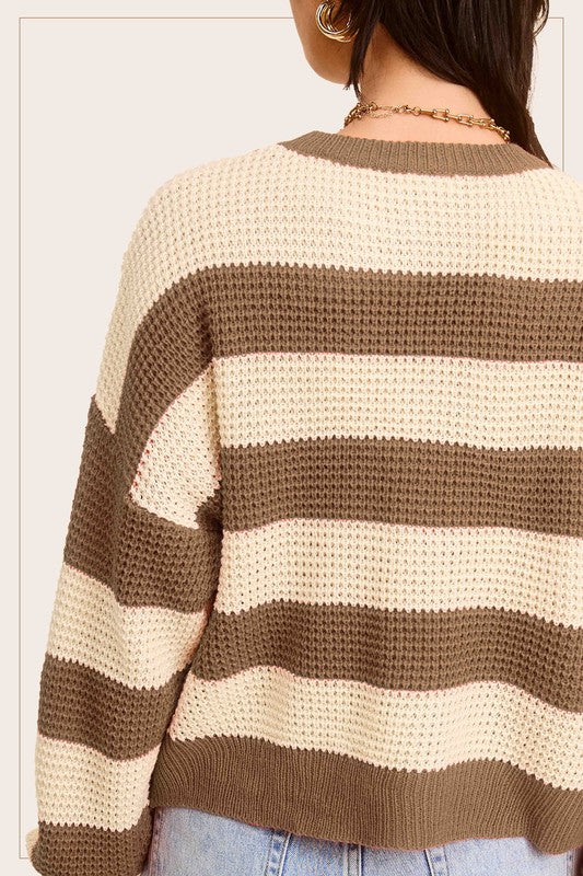 SYDNEY STRIPED SWEATER