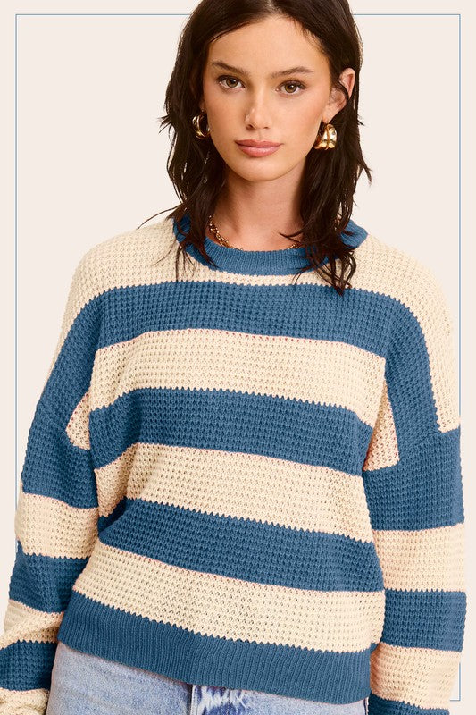 SYDNEY STRIPED SWEATER