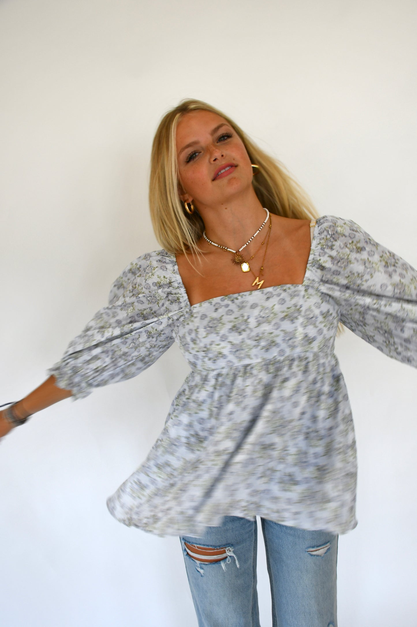 MACEE BABYDOLL TEE