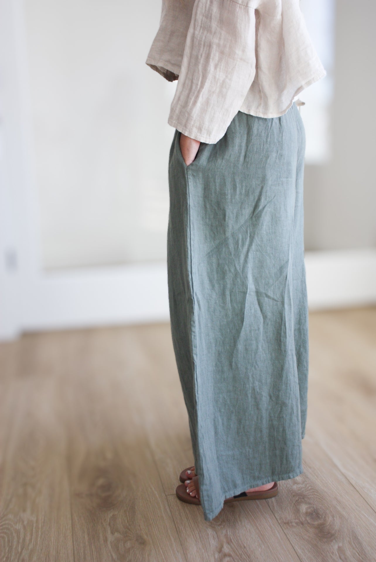 DAHLIA LINEN PANTS