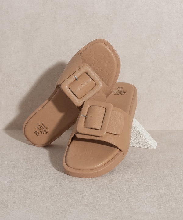 DAISY SINGLE BUCKLE SLIDE