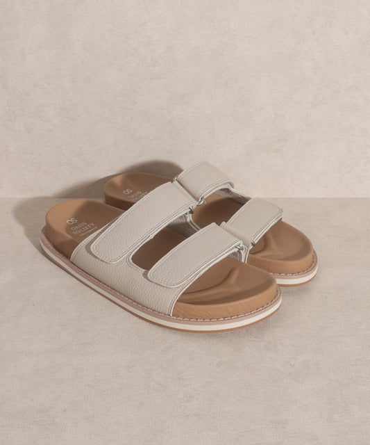 SIENNA DOUBLE STRAP SLIDE