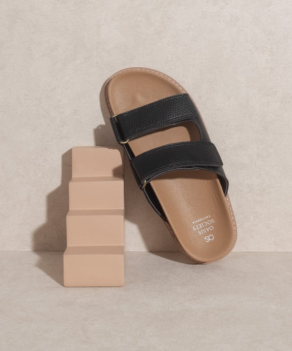 SIENNA DOUBLE STRAP SLIDE