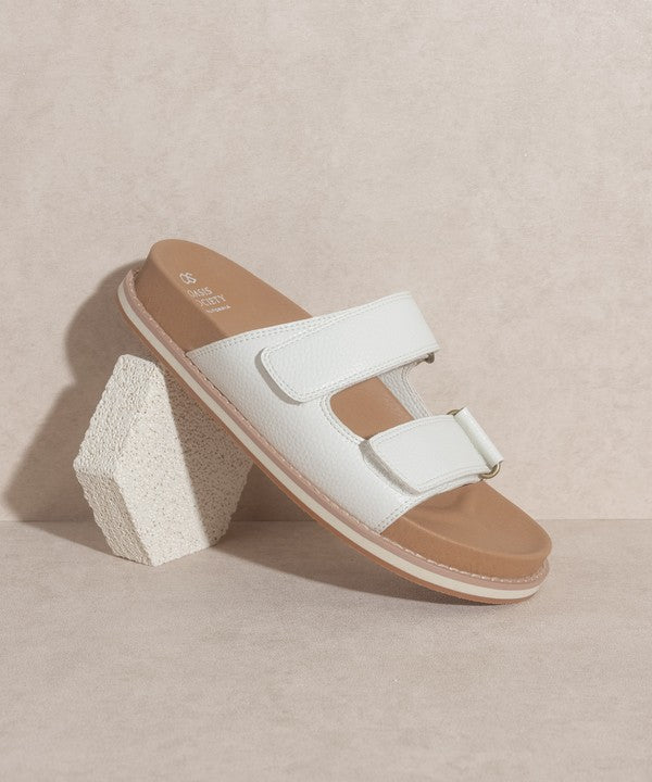 SIENNA DOUBLE STRAP SLIDE