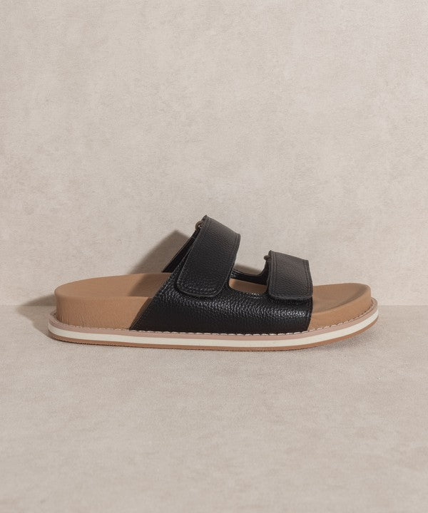 SIENNA DOUBLE STRAP SLIDE