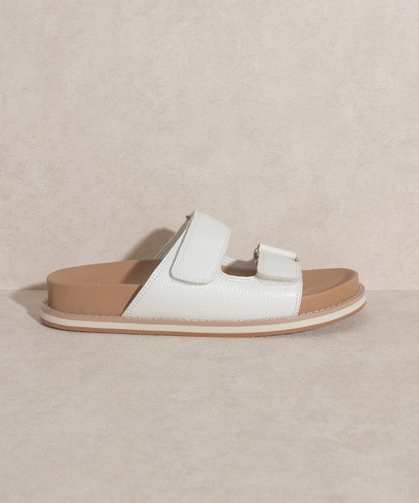 SIENNA DOUBLE STRAP SLIDE