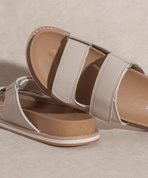 SIENNA DOUBLE STRAP SLIDE