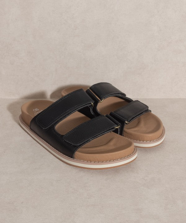 SIENNA DOUBLE STRAP SLIDE