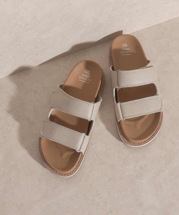 SIENNA DOUBLE STRAP SLIDE