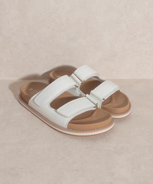 SIENNA DOUBLE STRAP SLIDE