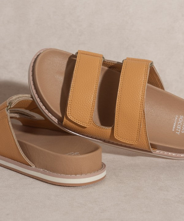 SIENNA DOUBLE STRAP SLIDE