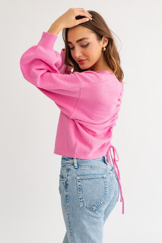 JOSIE SWEATER TOP//MULTIPLE COLORS