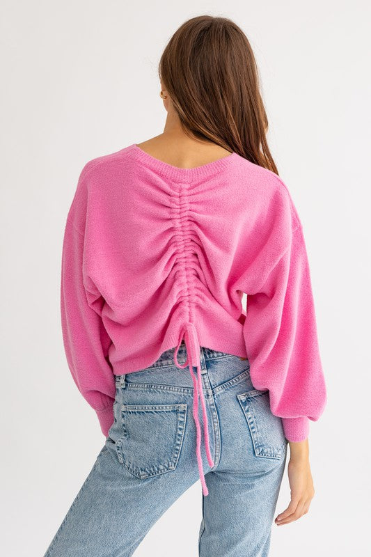 JOSIE SWEATER TOP//MULTIPLE COLORS