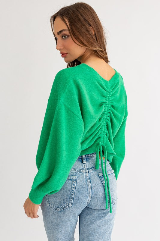 JOSIE SWEATER TOP//MULTIPLE COLORS