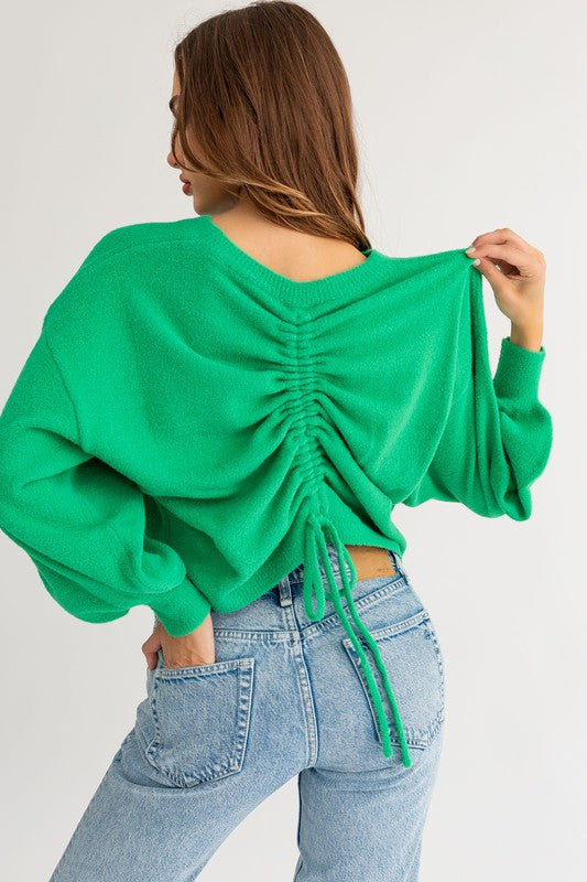 JOSIE SWEATER TOP//MULTIPLE COLORS