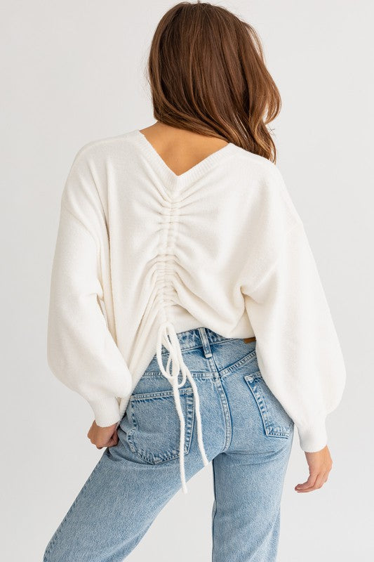 JOSIE SWEATER TOP//MULTIPLE COLORS