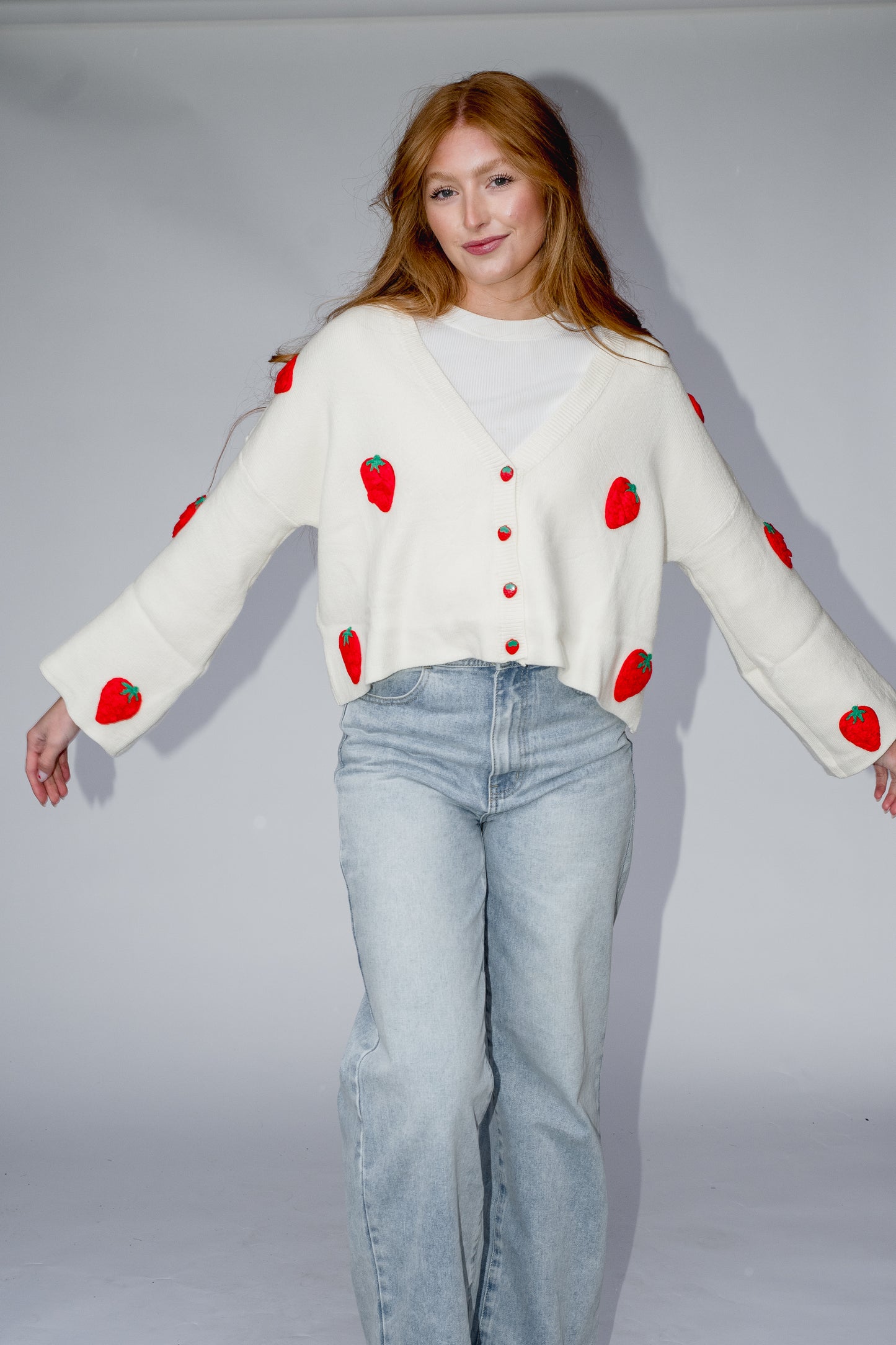 STRAWBERRY FIELDS CARDIGAN