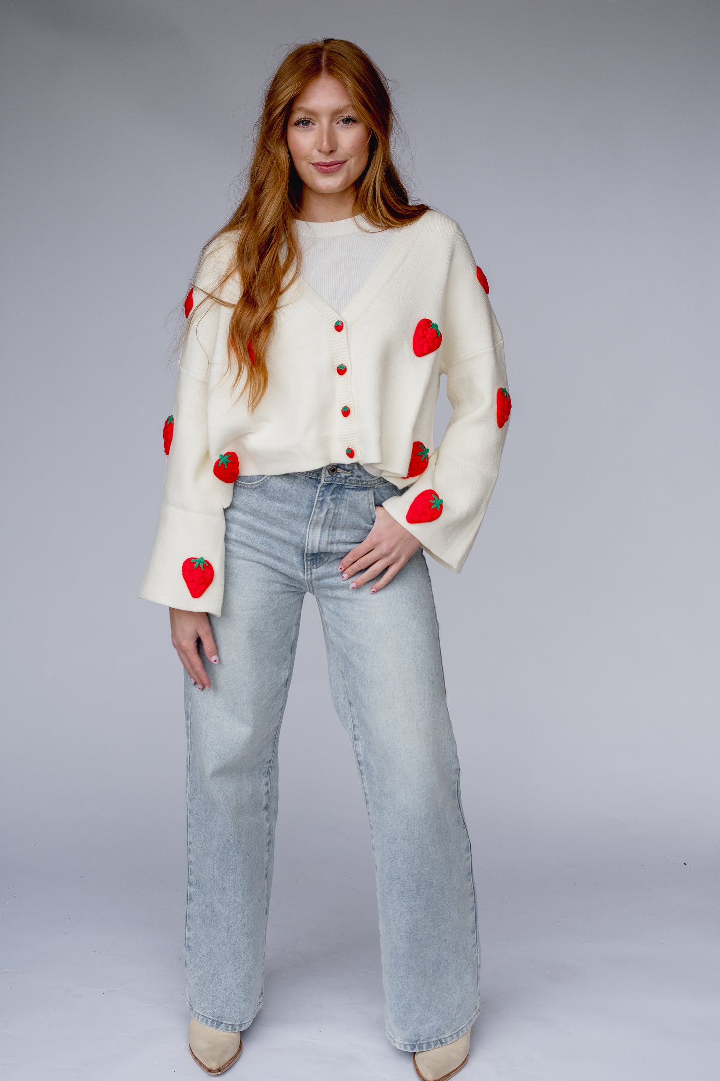 STRAWBERRY FIELDS CARDIGAN