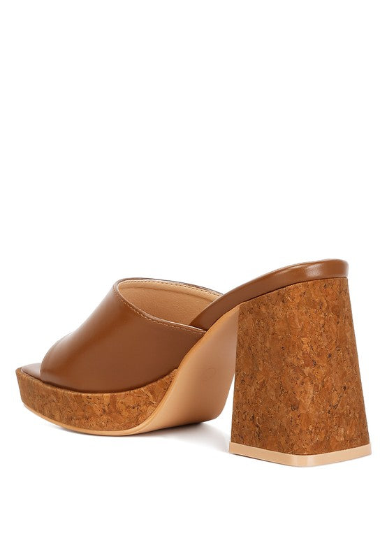 BLAIRE BLOCK HEEL SANDALS