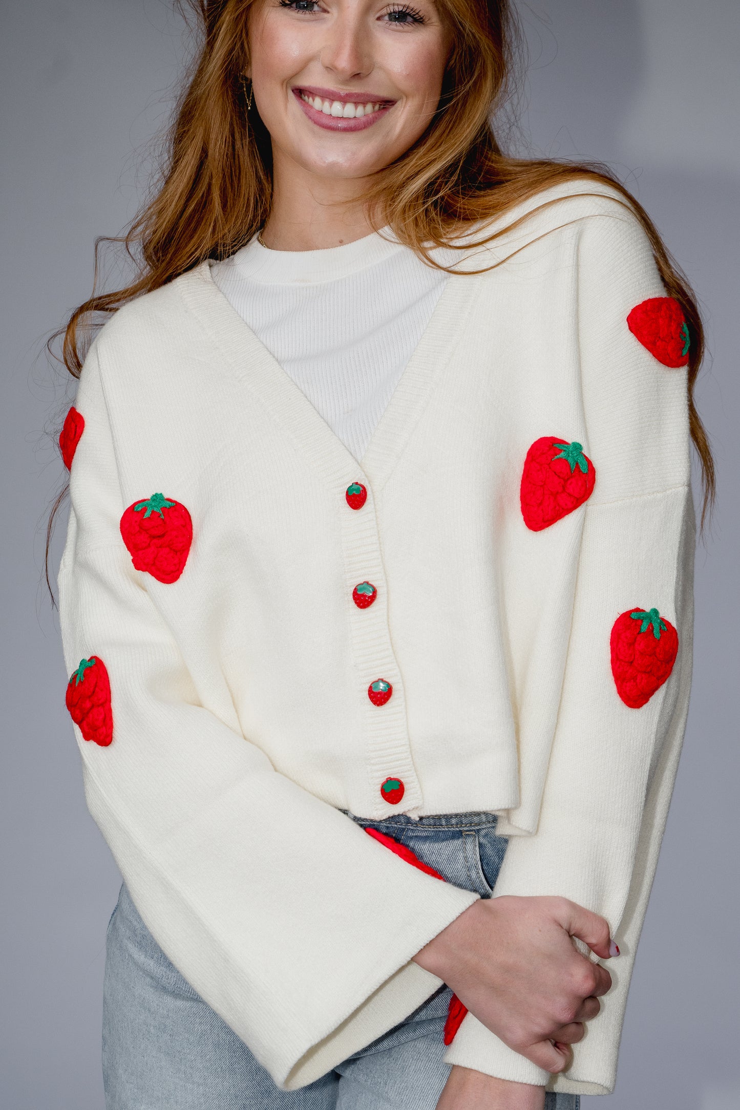 STRAWBERRY FIELDS CARDIGAN