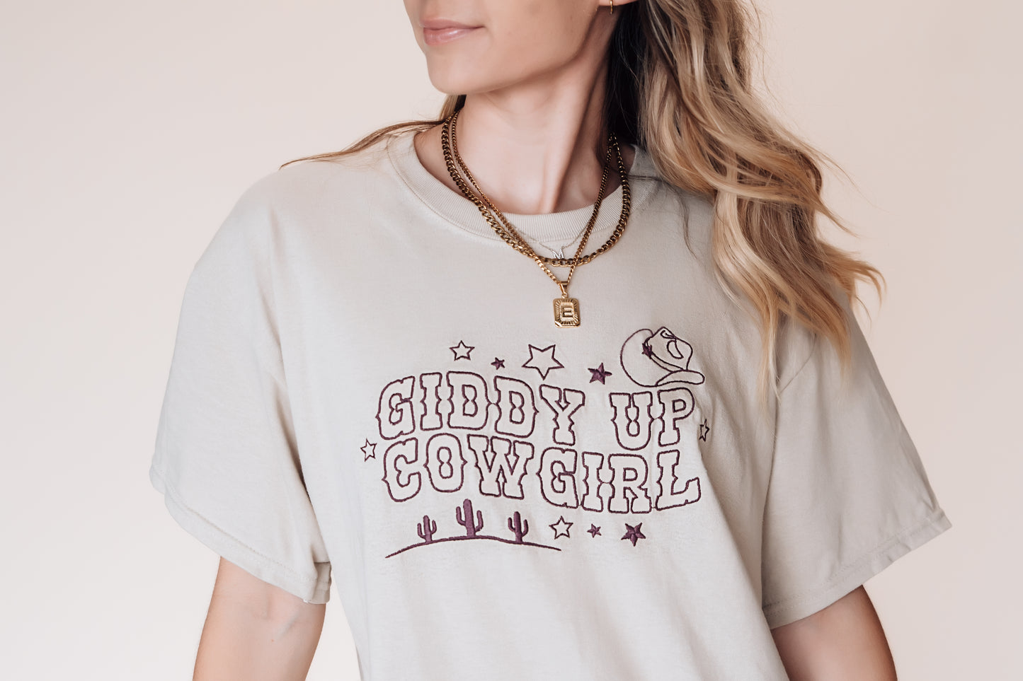 GIDDY UP COWGIRL TEE