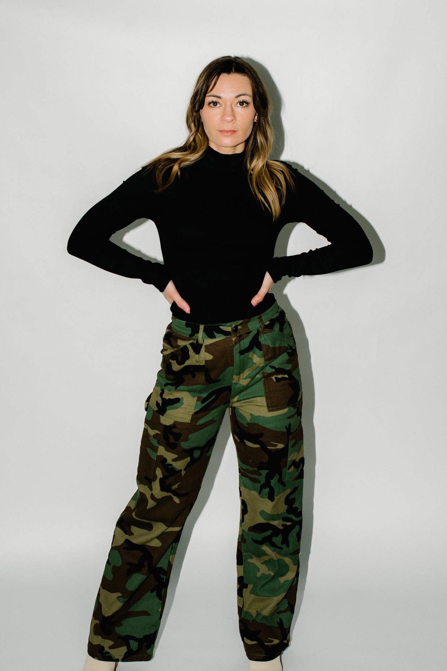 CAMO IS THE NEW BLACK PANTS