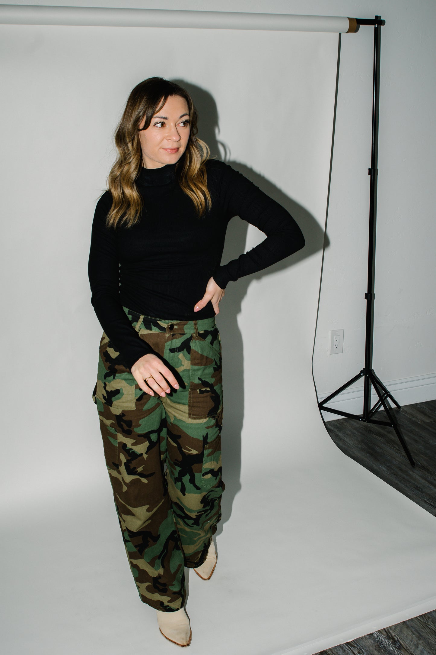 CAMO IS THE NEW BLACK PANTS