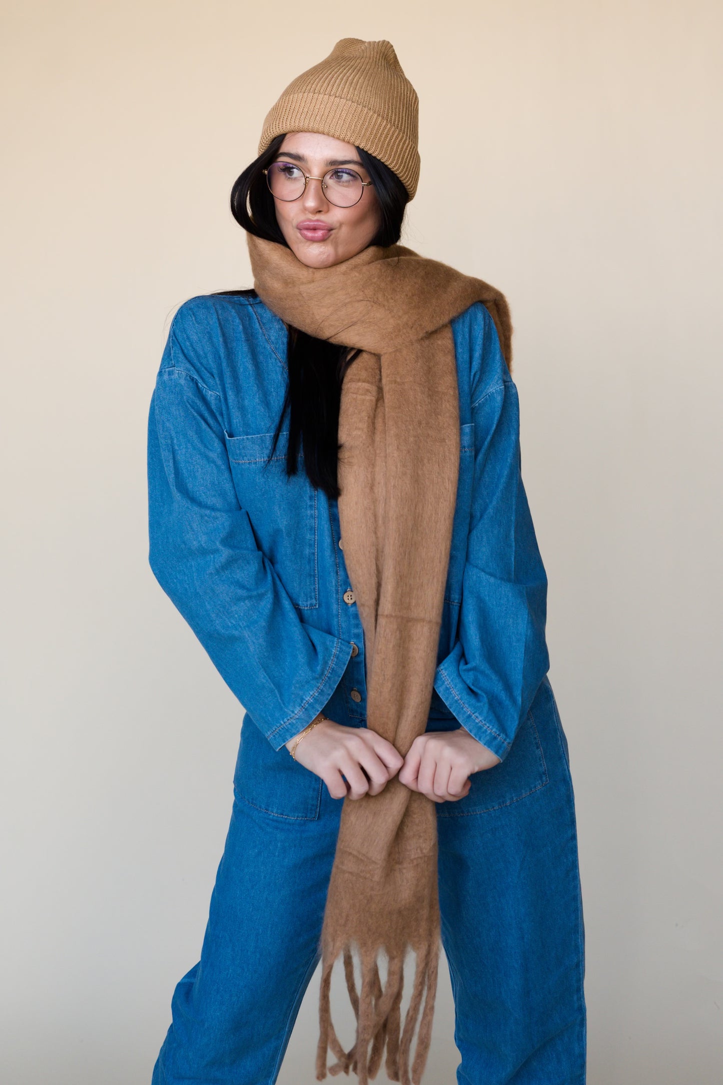 WARM HUGS OVERSIZED SCARF//MULTIPLE COLORS