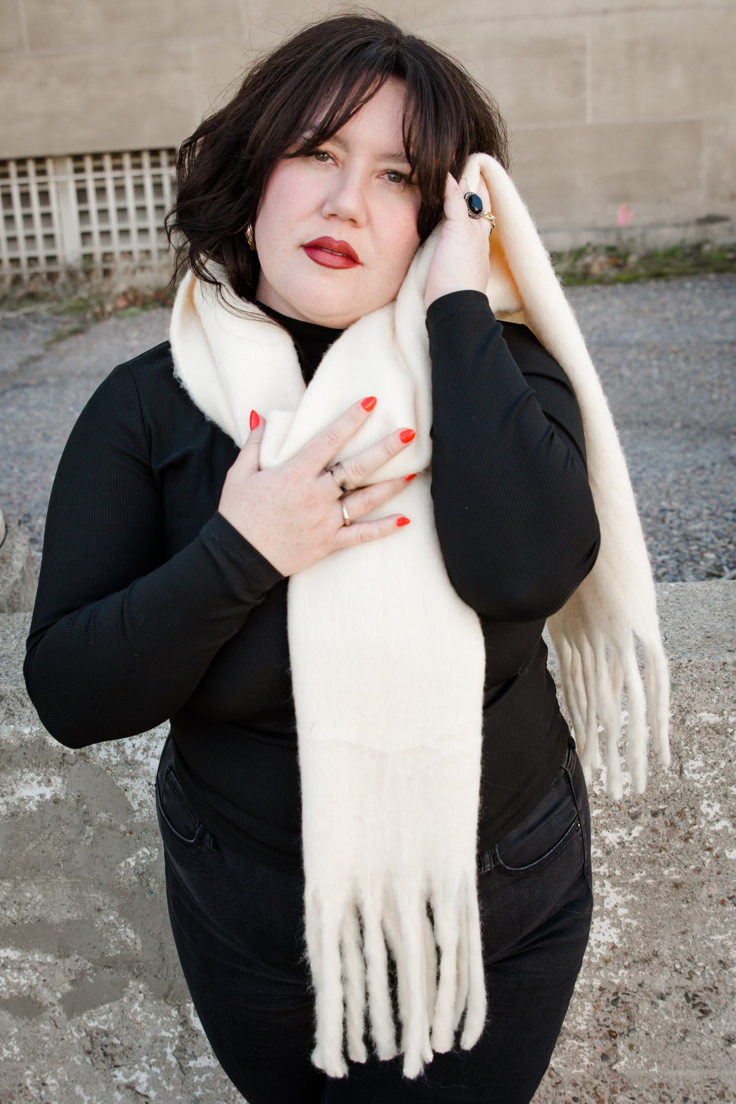 WARM HUGS OVERSIZED SCARF//MULTIPLE COLORS