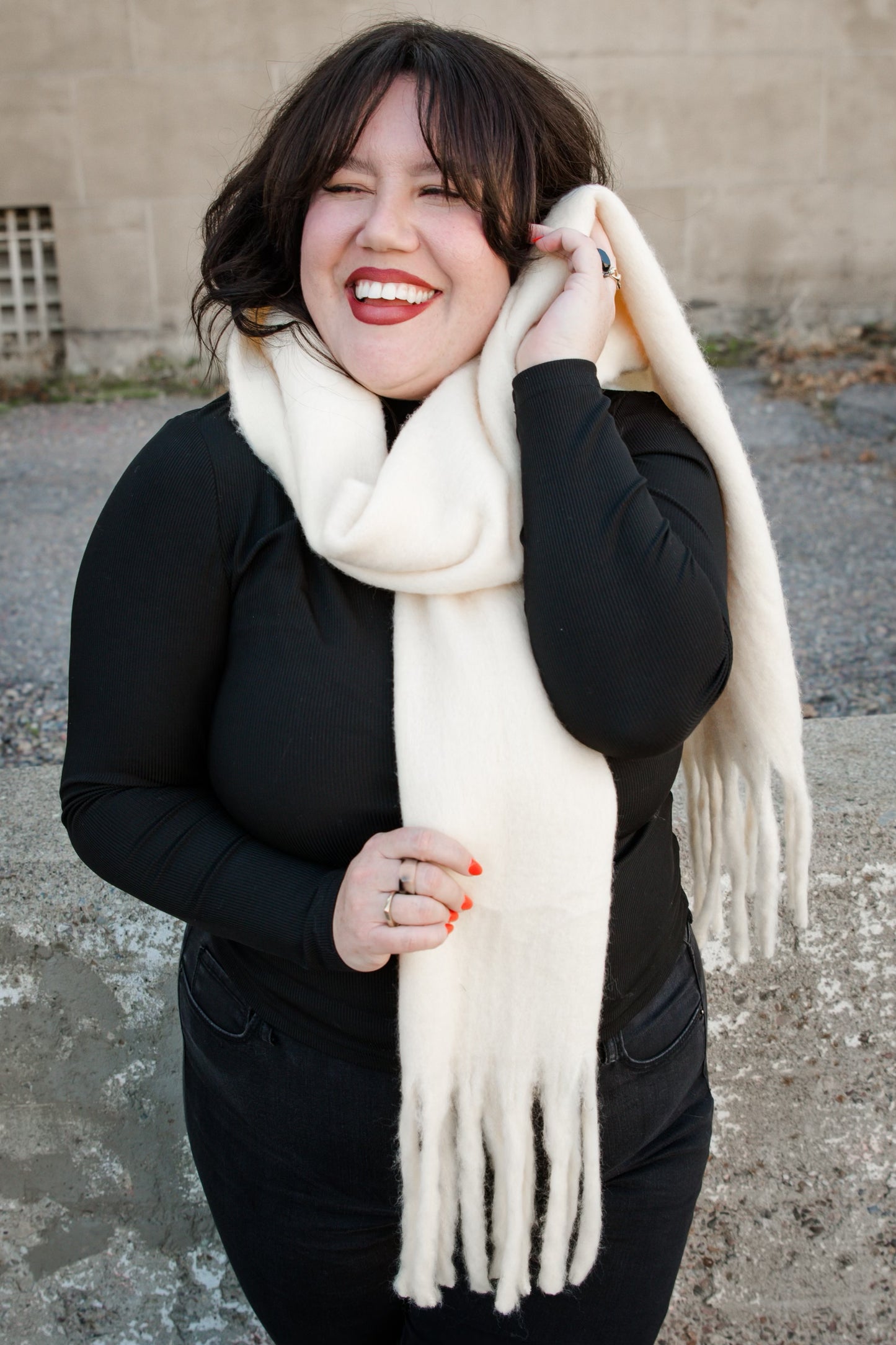 WARM HUGS OVERSIZED SCARF//MULTIPLE COLORS