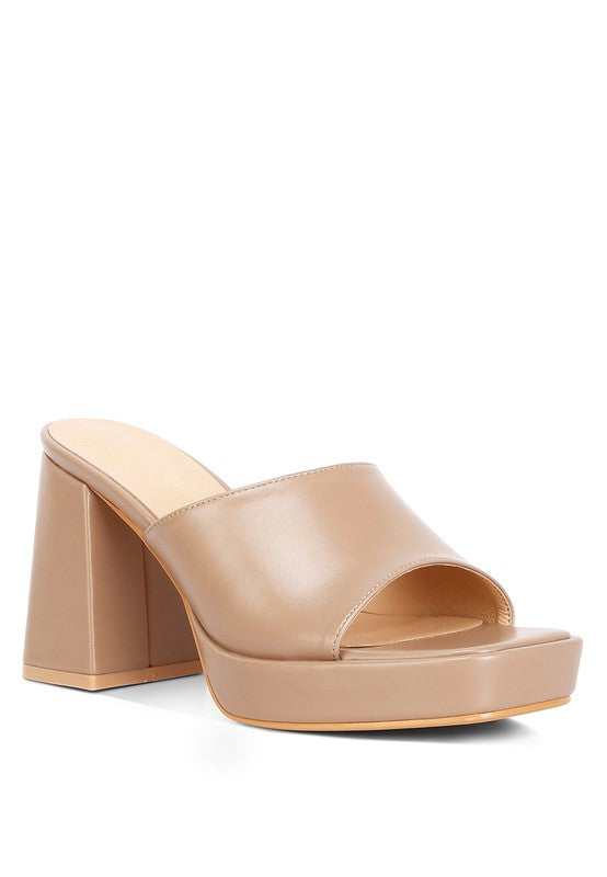 BLAIRE BLOCK HEEL SANDALS